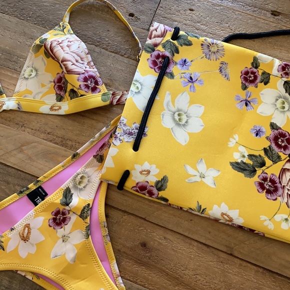 Triangl Swim yellow with bag - Picture 6 of 6